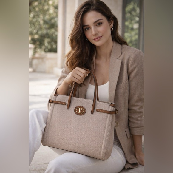 Valentino Garavani Handbags - Auth. Valentino Garavani Antibes Tote - New Condition